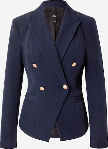 River Island Blazer in Blue: front