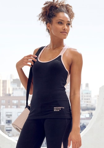 VIVANCE Sports Top 'Active' in Black: front