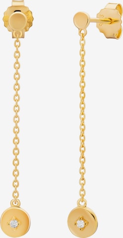 caï Earrings in Gold: front
