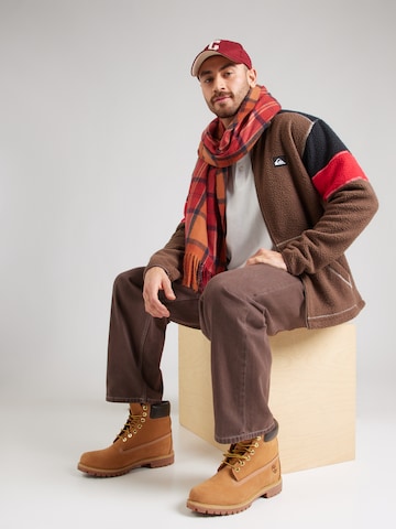 QUIKSILVER Funkcionalna jopa iz flisa 'CLEAN COAST BLO' | rjava barva