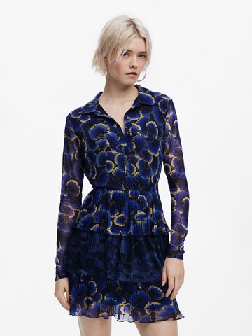 Desigual Shirt dress in Blue: front