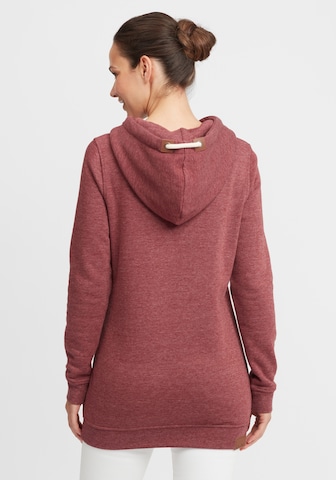 Oxmo Hoodie 'Vicky Hood-Long' in Rot