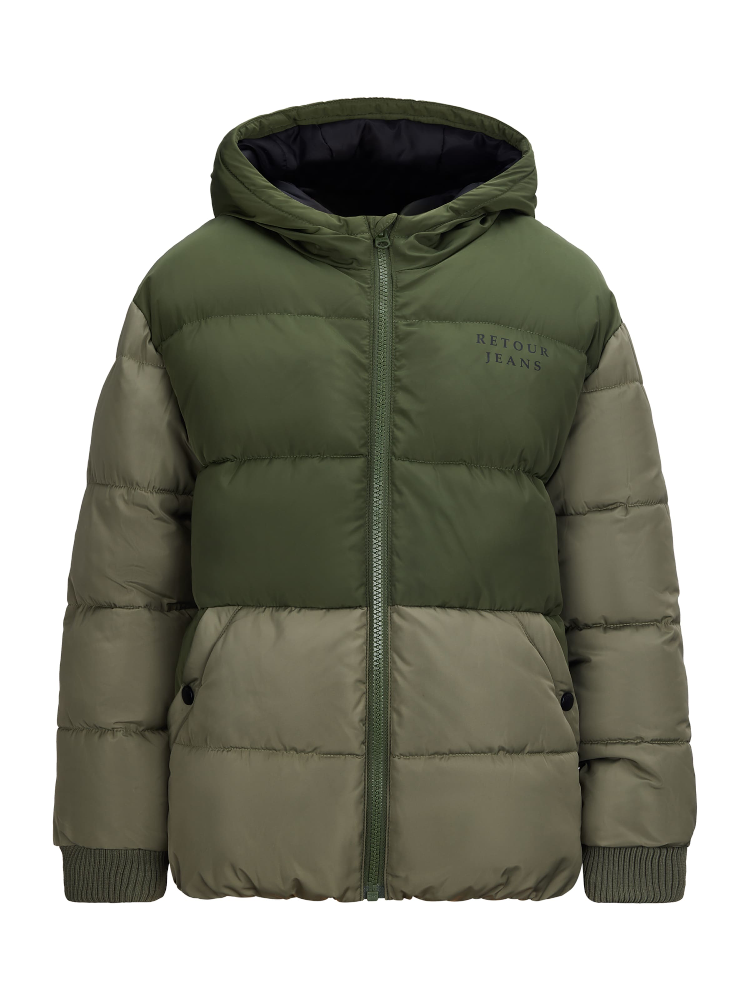 Geacă de iarnă 'Guy' de la Retour Jeans pe verde: față