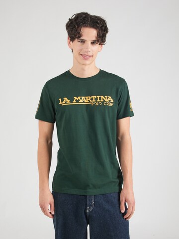 La Martina T-Shirt in Grün: Vorderseite