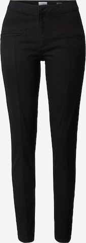 QS Regular Pants 'Sadie' in Black: front