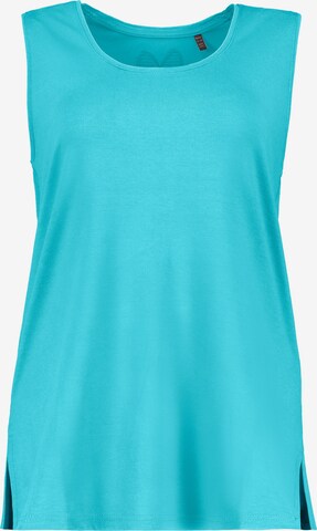 Ulla Popken Top in Blauw: voorkant