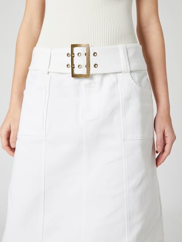 Bella x ABOUT YOU Skirt 'Caja' in White