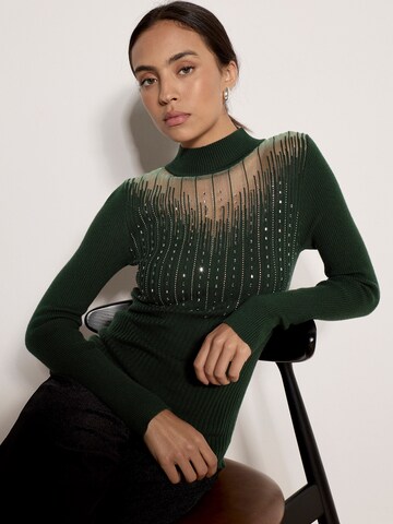 Pull-over ' ' Apricot en vert