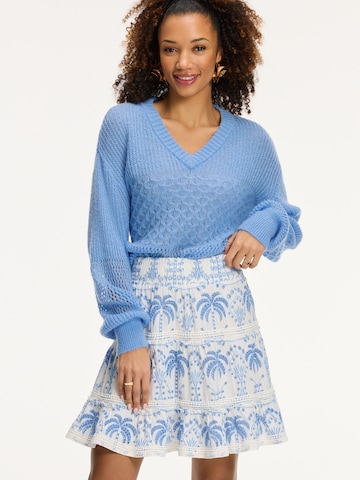 Shiwi Sweater 'Hailey' in Blue: front
