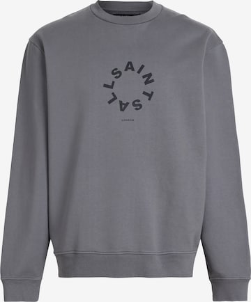 AllSaints - Sweatshirt 'TIERRA' em cinzento: frente
