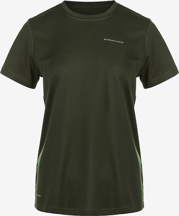 ENDURANCE Performance Shirt 'Vista' in Green: front