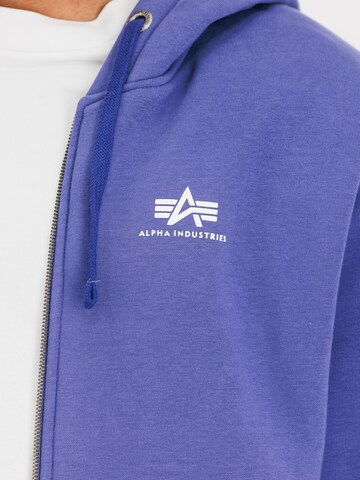 Giacca di felpa di ALPHA INDUSTRIES in lilla