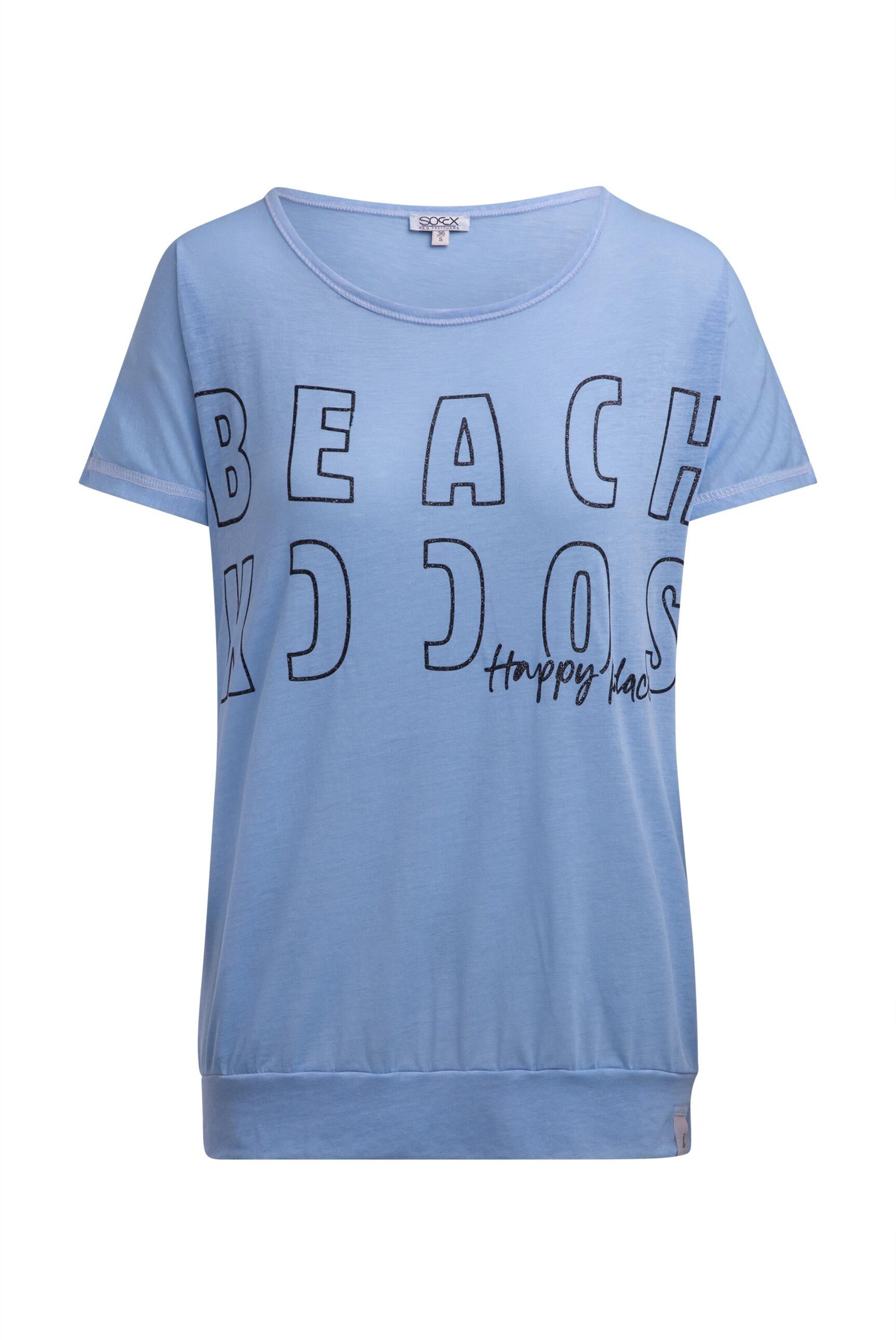 Soccx Shirt in XS in mottled blue / Black, Item view