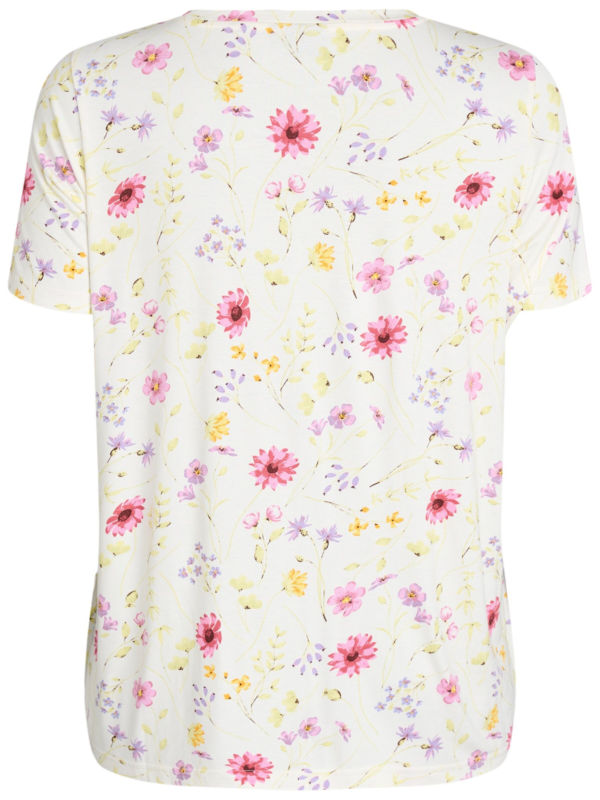 Zizzi Shirt 'VMalis' in Wit