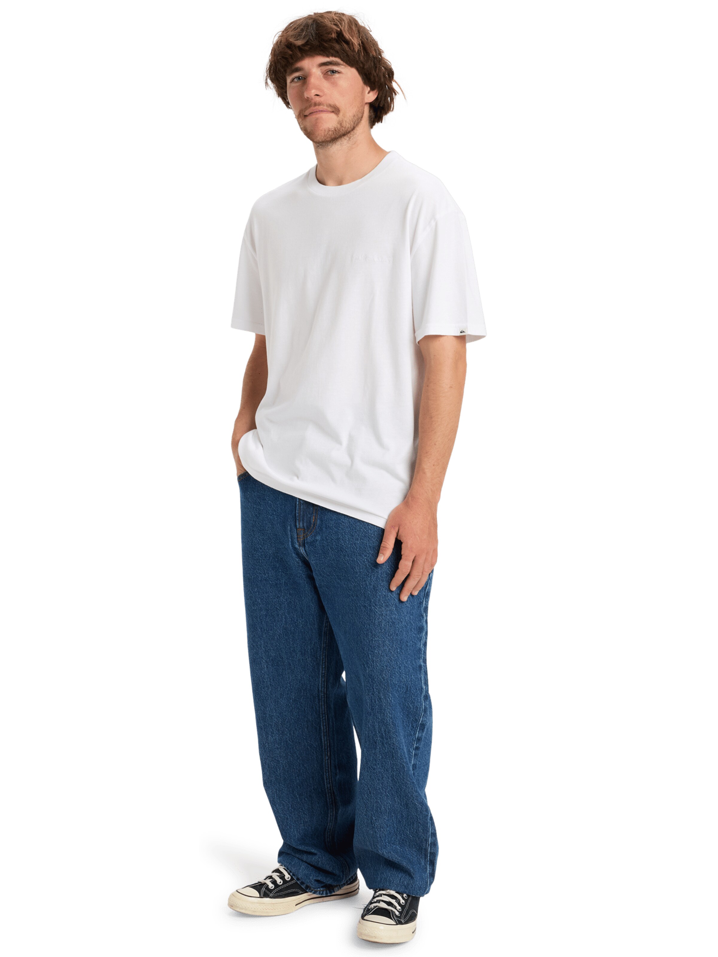 QUIKSILVER Shirt 'Salt Water' in White