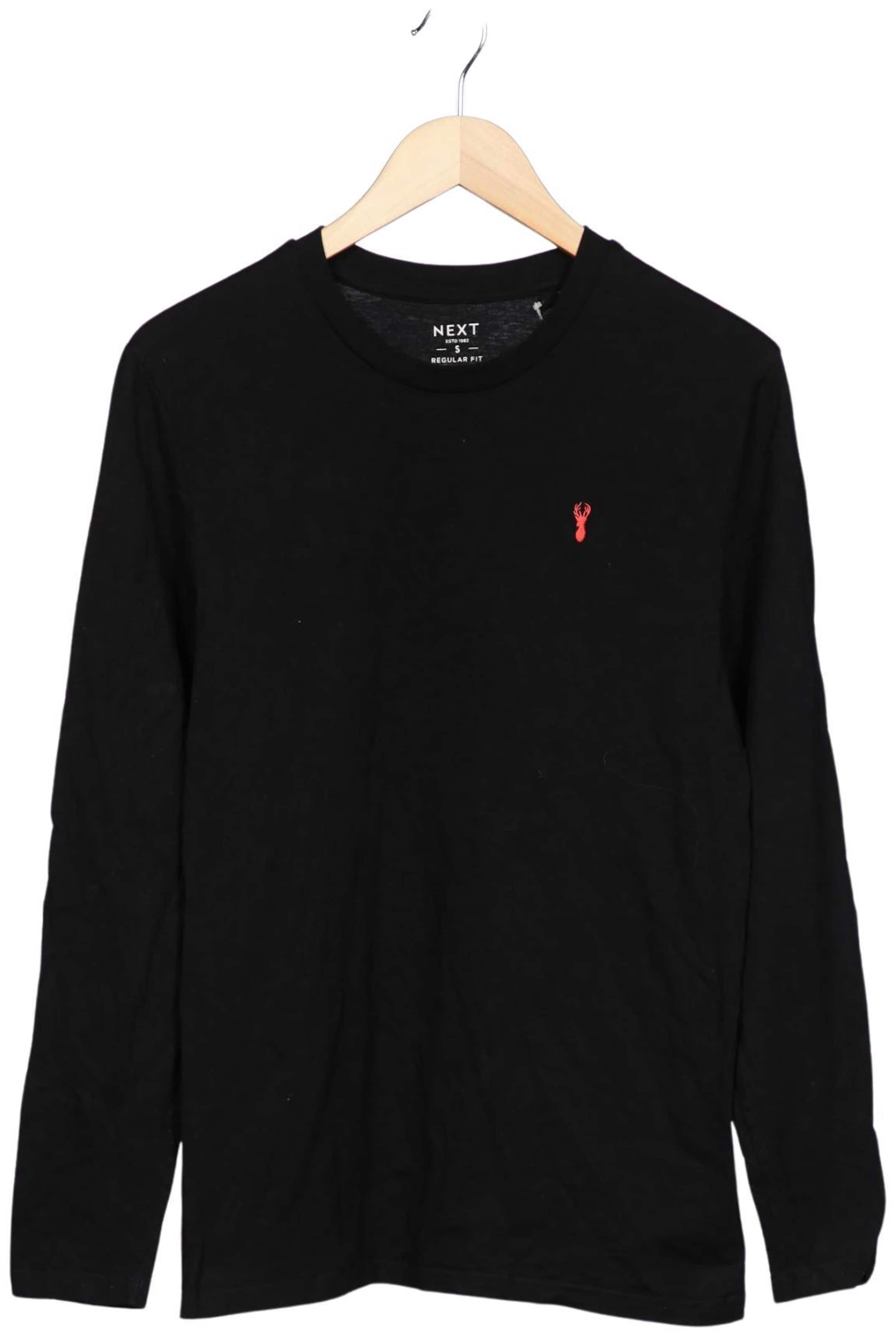 Next Shirt in S in Black: front