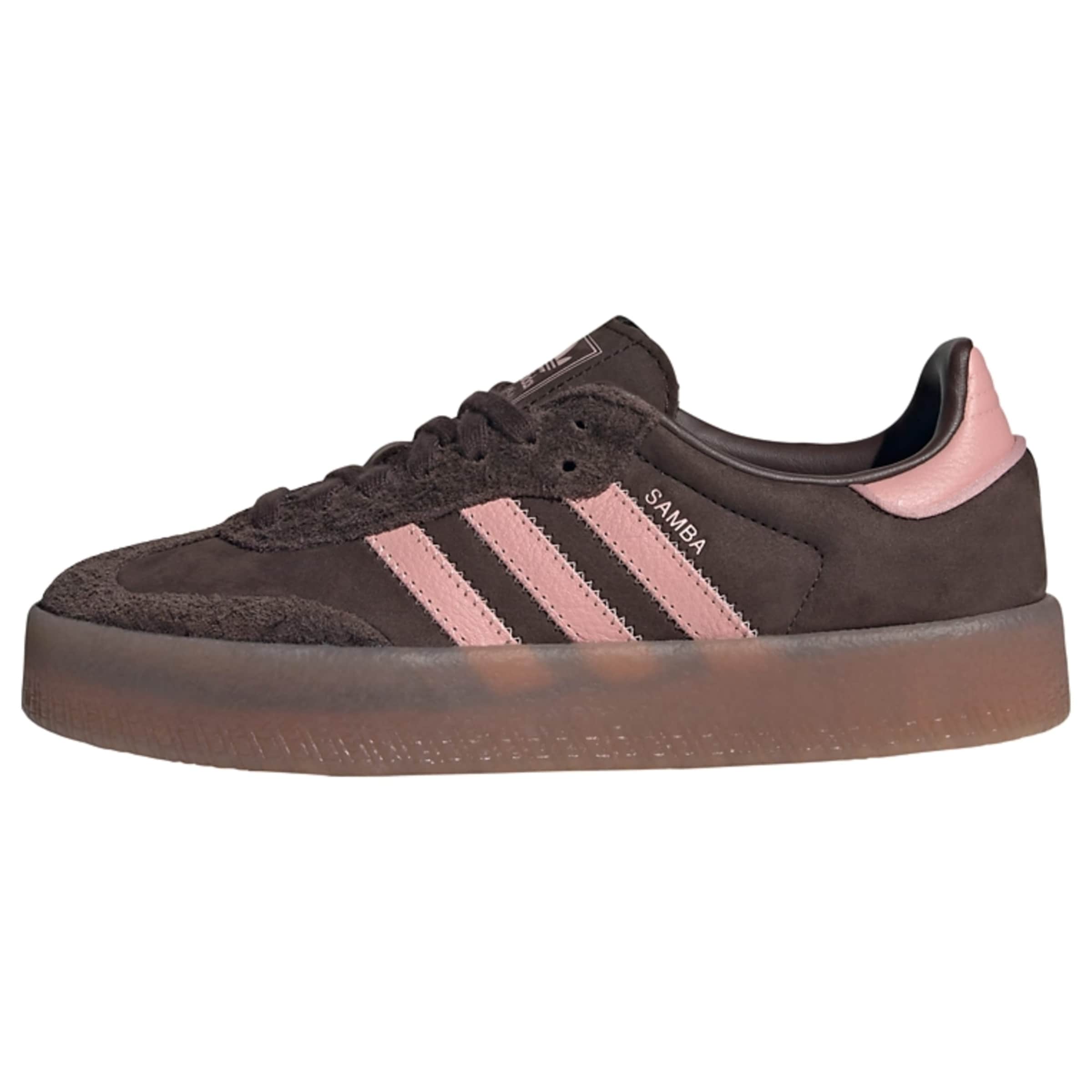Baskets basses 'Sambae' ADIDAS ORIGINALS en marron : devant