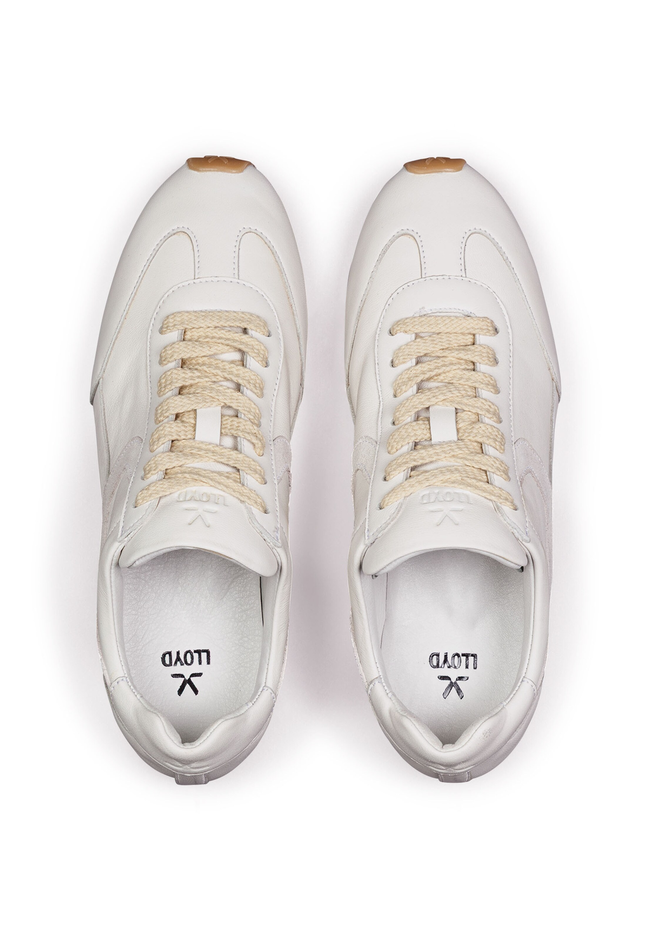 Baskets basses LLOYD en blanc