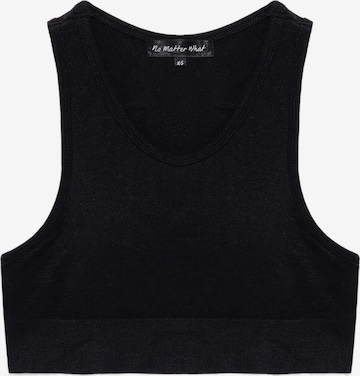 Pull-over No Matter What en noir : devant