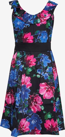 Orsay Dress 'Flarefloral' in Black: front