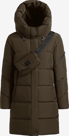 Manteau d’hiver 'Emory' khujo en vert : devant