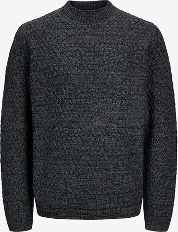 JACK & JONES Sweater 'JPRCCZIGGI' in Black: front