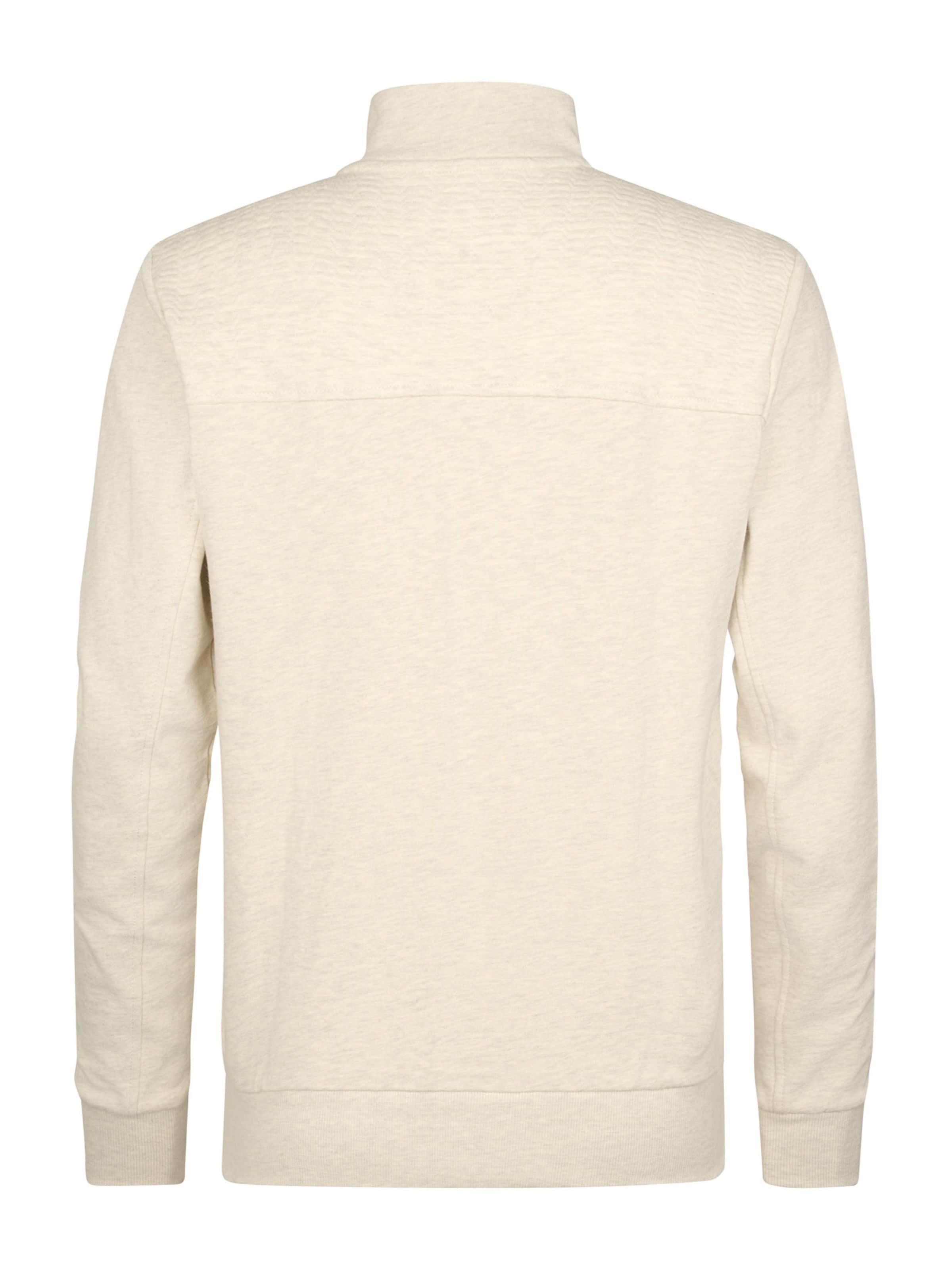 Petrol Industries Sweat jacket in White