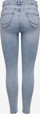 Only Petite Skinny Jeans i blå