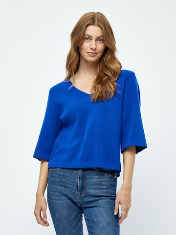 Peppercorn Trui 'Rosalia' in Blauw: voorkant