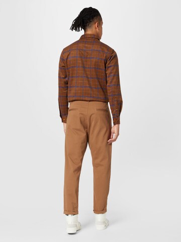 IMPERIAL Regular Chino Pants in Brown