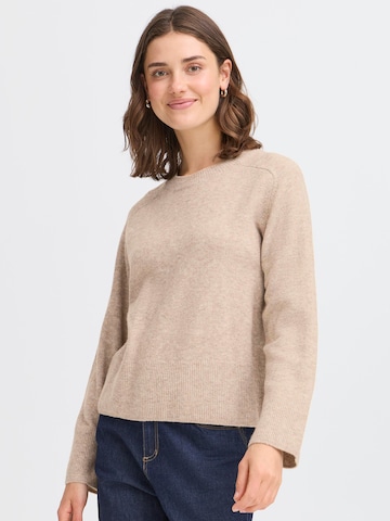 Fransa - Pullover 'FRNOAH' em bege: frente