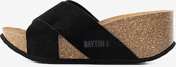 Bayton - Zapatos abiertos 'Liverpool' en negro: frente