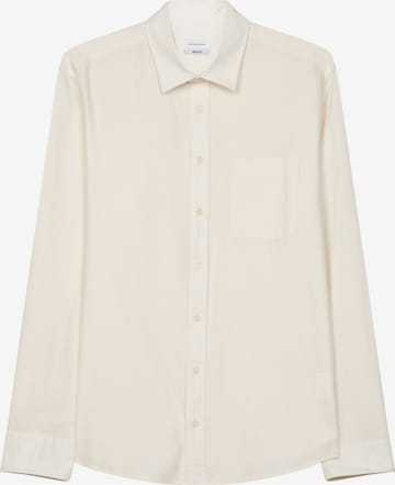 Chemise SEIDENSTICKER en beige : devant