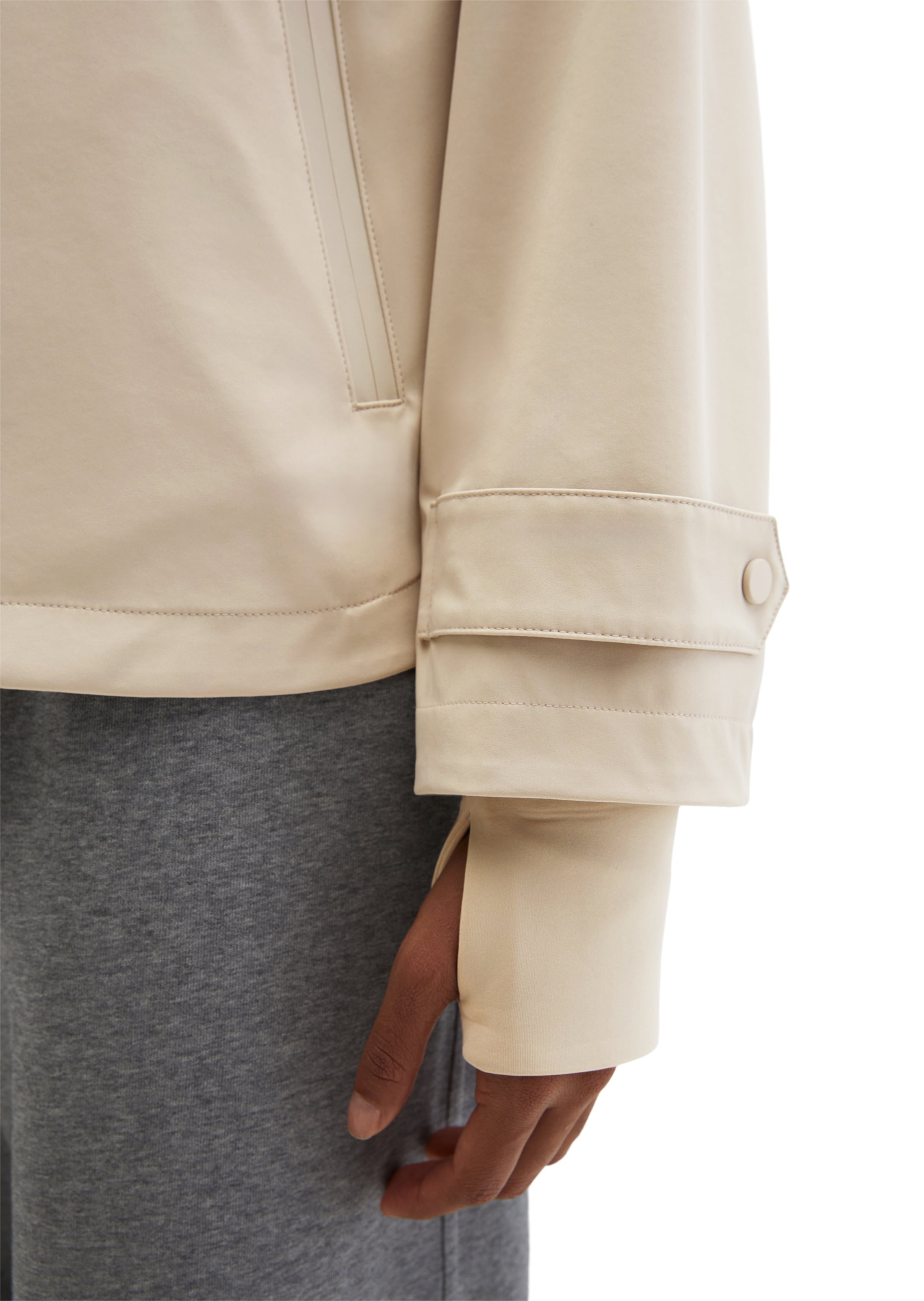 Marc O'Polo Between-season jacket 'MOP x Function' in Grey