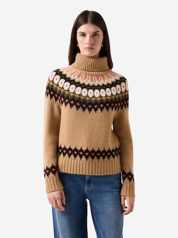 BOGNER Pullover 'Ingrid' in Braun: Vorderseite