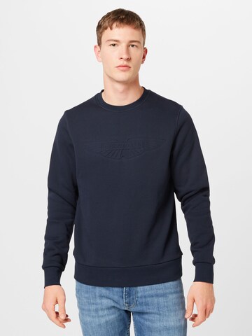 Hackett London Mikina – modrá: přední strana