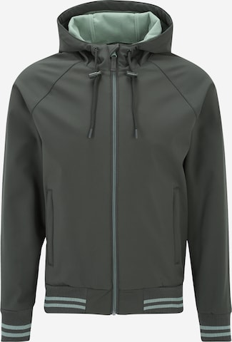 Veste fonctionnelle 'Helgoby' Derbe en vert : devant