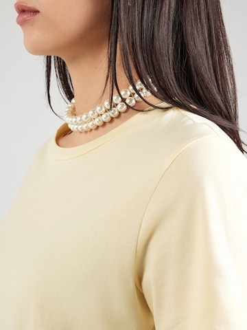 T-shirt ONLY en jaune