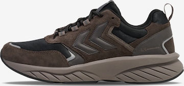 Hummel Athletic Shoes 'MARATHONA REACH' in Brown: front