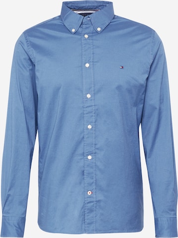 Camicia di TOMMY HILFIGER in blu: frontale