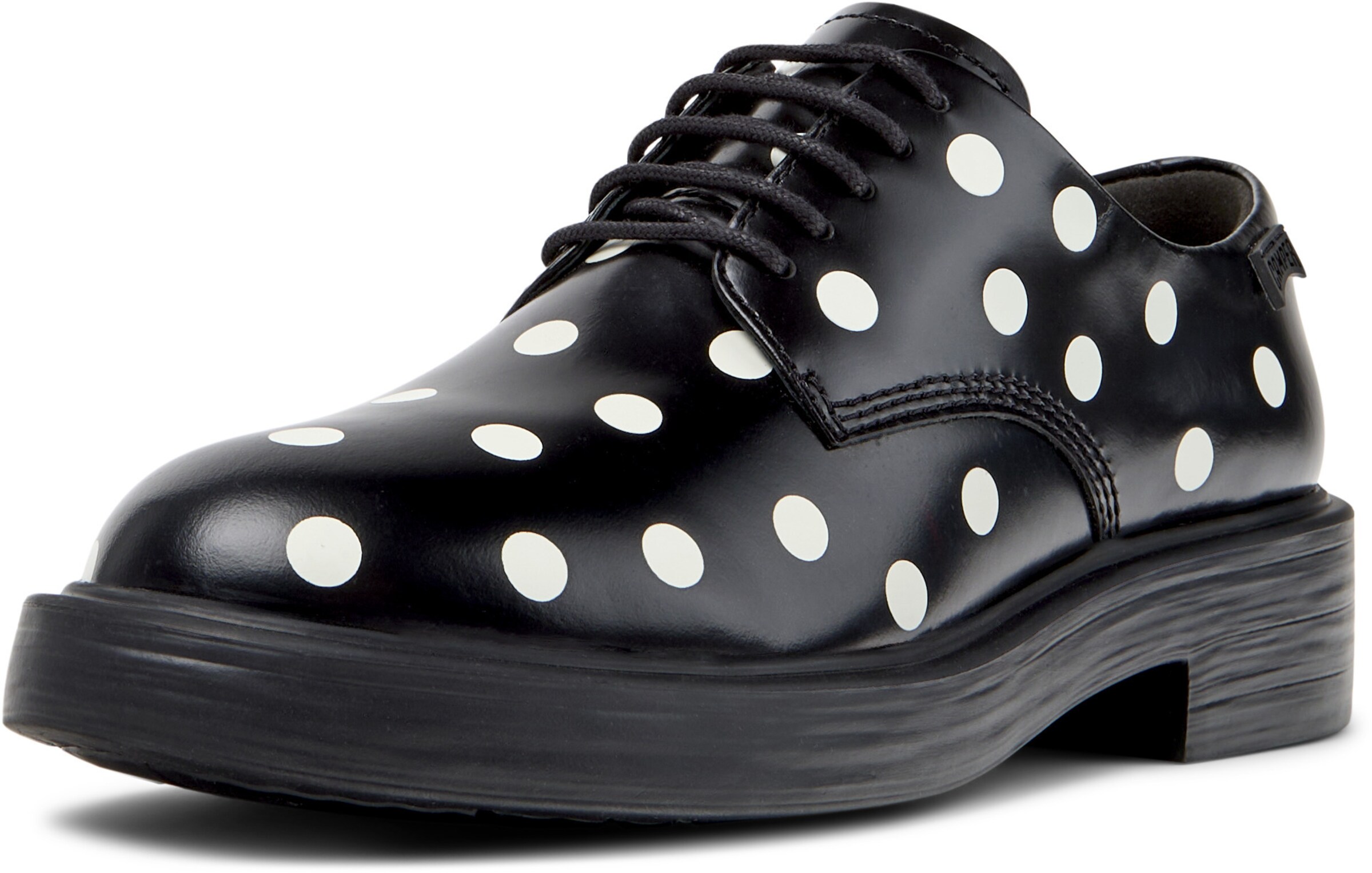 Chaussure à lacets ' Dean ' CAMPER en noir : devant
