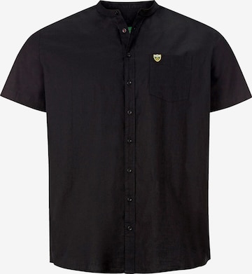 Charles Colby Button Up Shirt ' Duke Kerry ' in Black: front