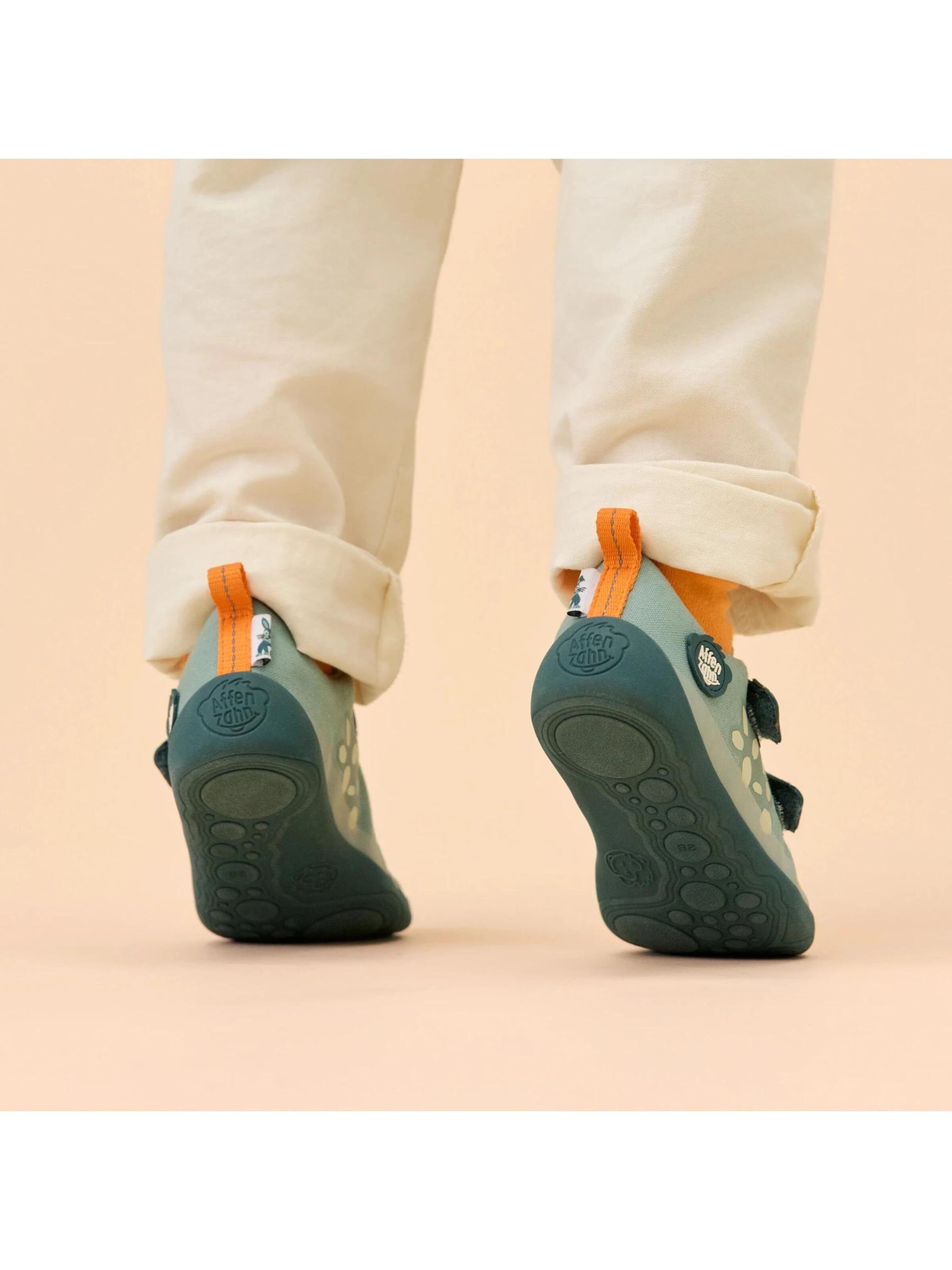 Affenzahn Sneaker 'Sneaker Baumwolle Lucky' in Blau