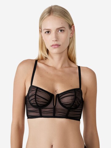 ETAM Balconette BH in Schwarz: Vorderseite