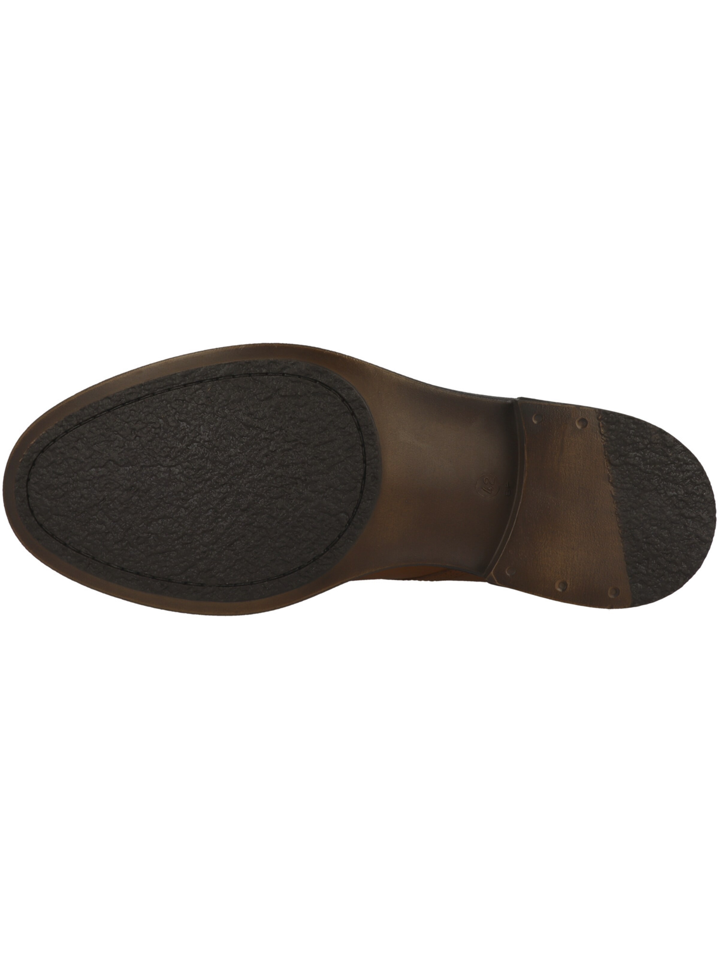 Bottines à lacets 'Wring' NOBRAND en marron