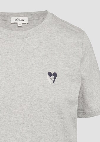 s.Oliver T-Shirt in Grau
