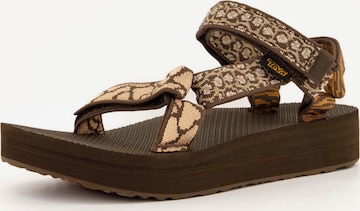 TEVA Sandals in Brown: front