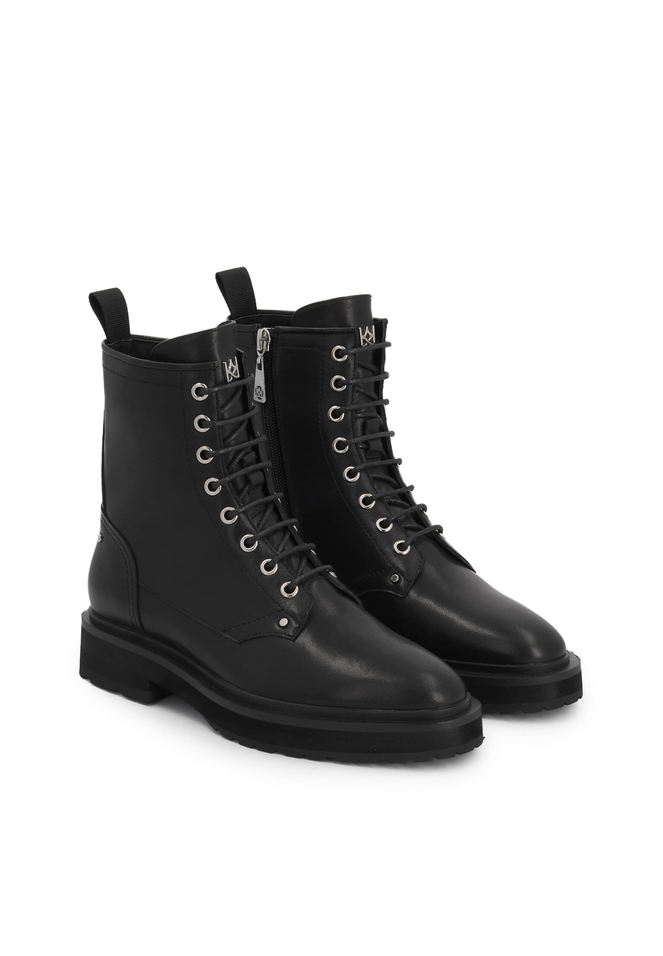 Kazar Schnürstiefelette in Schwarz