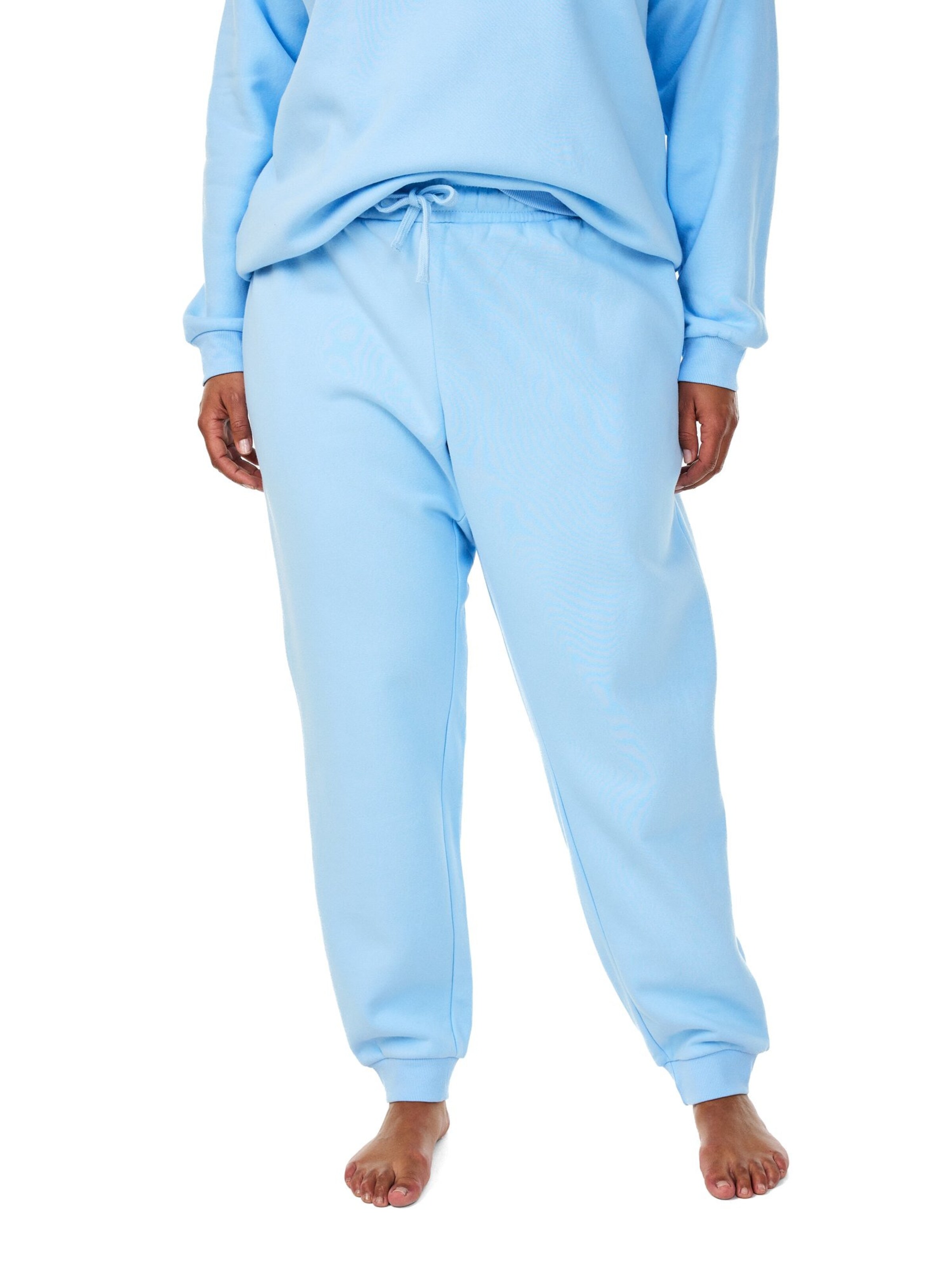 Zizzi Zúžený strih Nohavice 'Mrikke' - Modrá