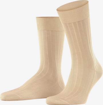 FALKE Socken 'Milano' in Beige: Vorderseite